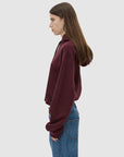 Camilla and Marc Odile Graphic Hoodie Burgundy