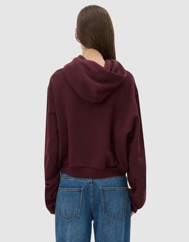 Camilla and Marc Odile Graphic Hoodie Burgundy