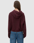 Camilla and Marc Odile Graphic Hoodie Burgundy