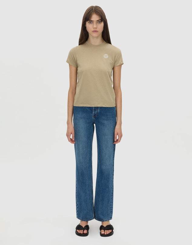 Camilla and Marc Westley Fitted Print Tee Oyster