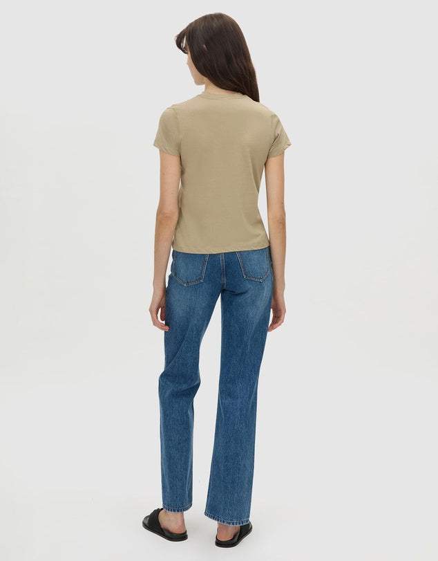 Camilla and Marc Westley Fitted Print Tee Oyster