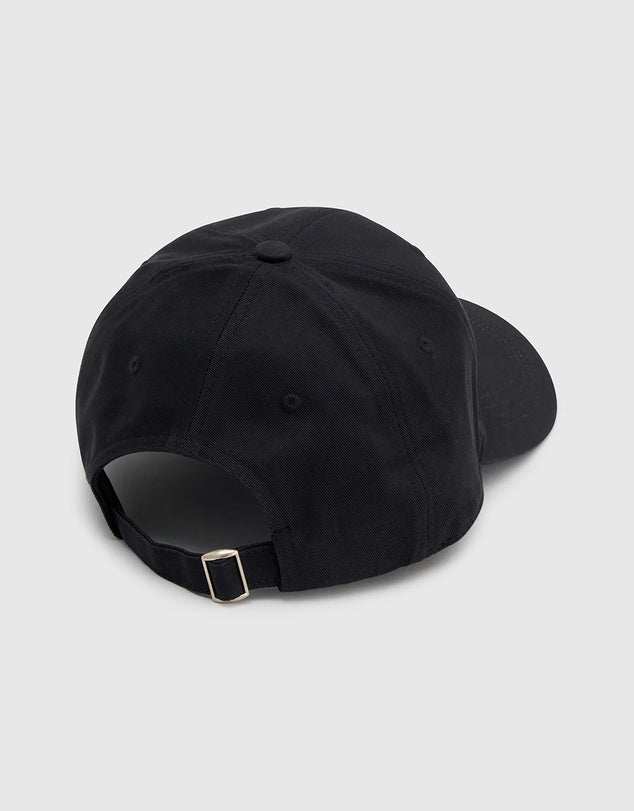 Camilla and Marc Thome Embroidered Cap Black