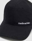 Camilla and Marc Thome Embroidered Cap Black