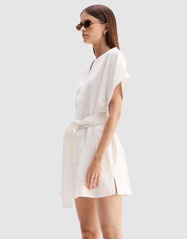 Elka Collective Kenji Mini Dress White