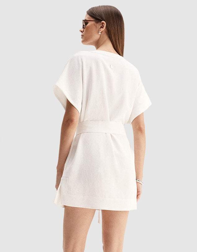 Elka Collective Kenji Mini Dress White