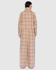 Ena Pelly Zuri Jacket Beige Check