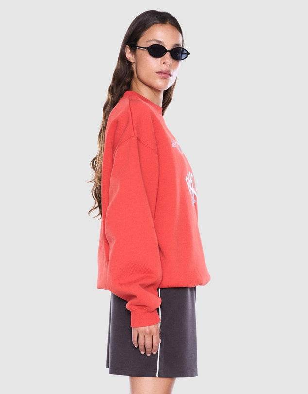 Ena Pelly Mila Oversized Sweater Vintage Red 2014