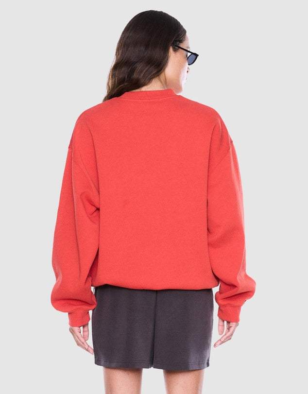 Ena Pelly Mila Oversized Sweater Vintage Red 2014
