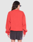 Ena Pelly Mila Oversized Sweater Vintage Red 2014