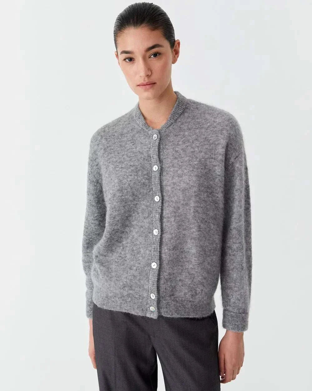 Morrison Vance Knit Cardigan Grey