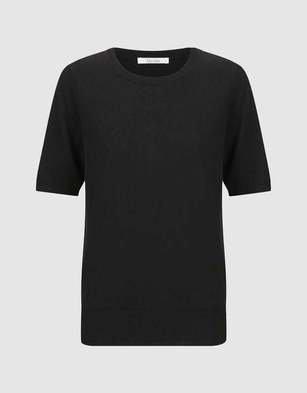Morrison Jules Knit Tee Black