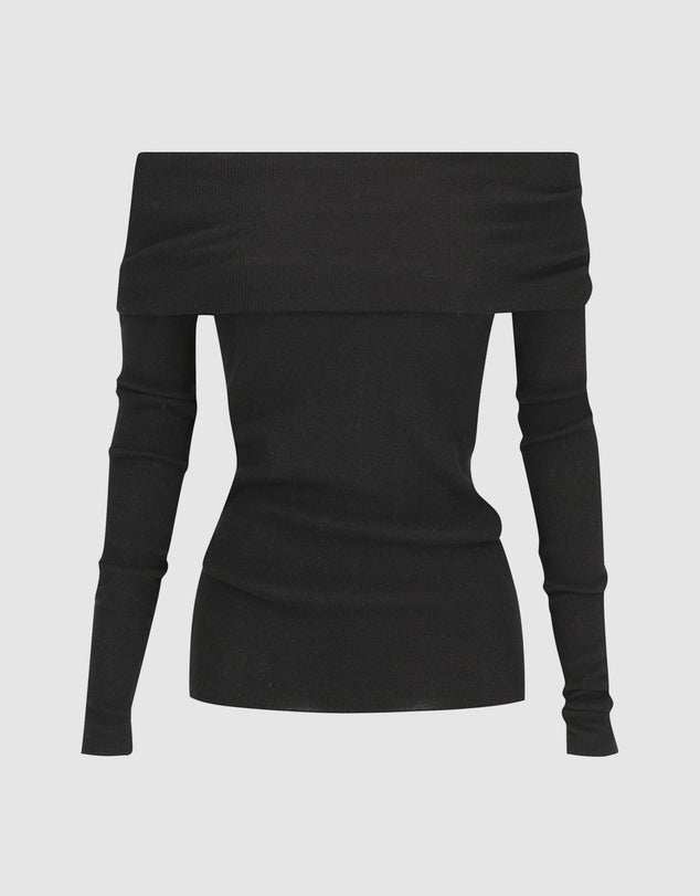 Morrison Jules Knit Pullover Black