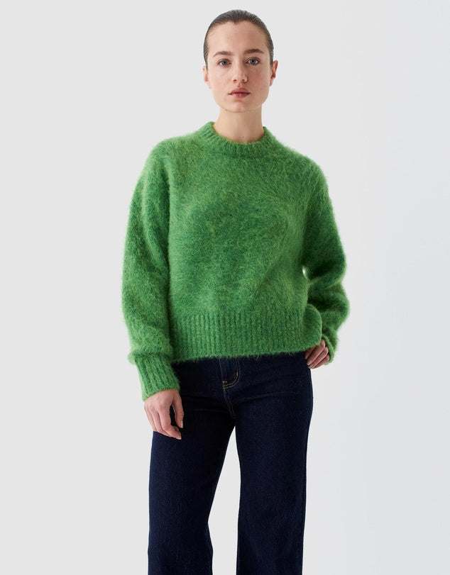 Morrison Riley Knit Pullover Wasabi
