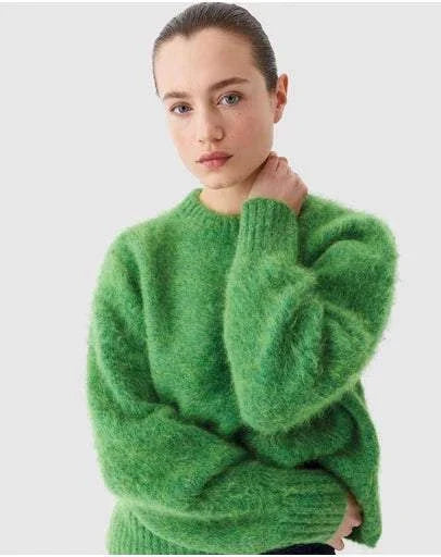Morrison Riley Knit Pullover Wasabi