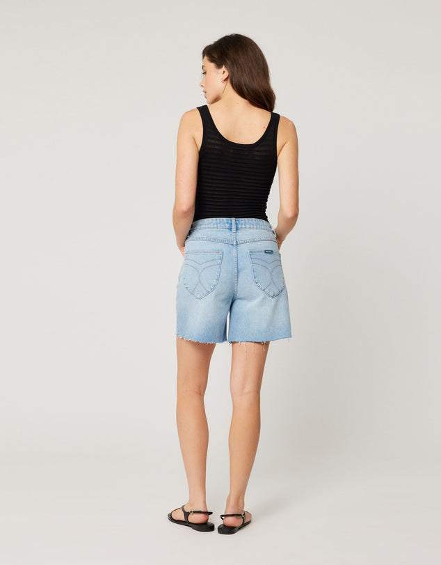 Rollas 90s Relaxed Short Longbeach Light Vintage Blue