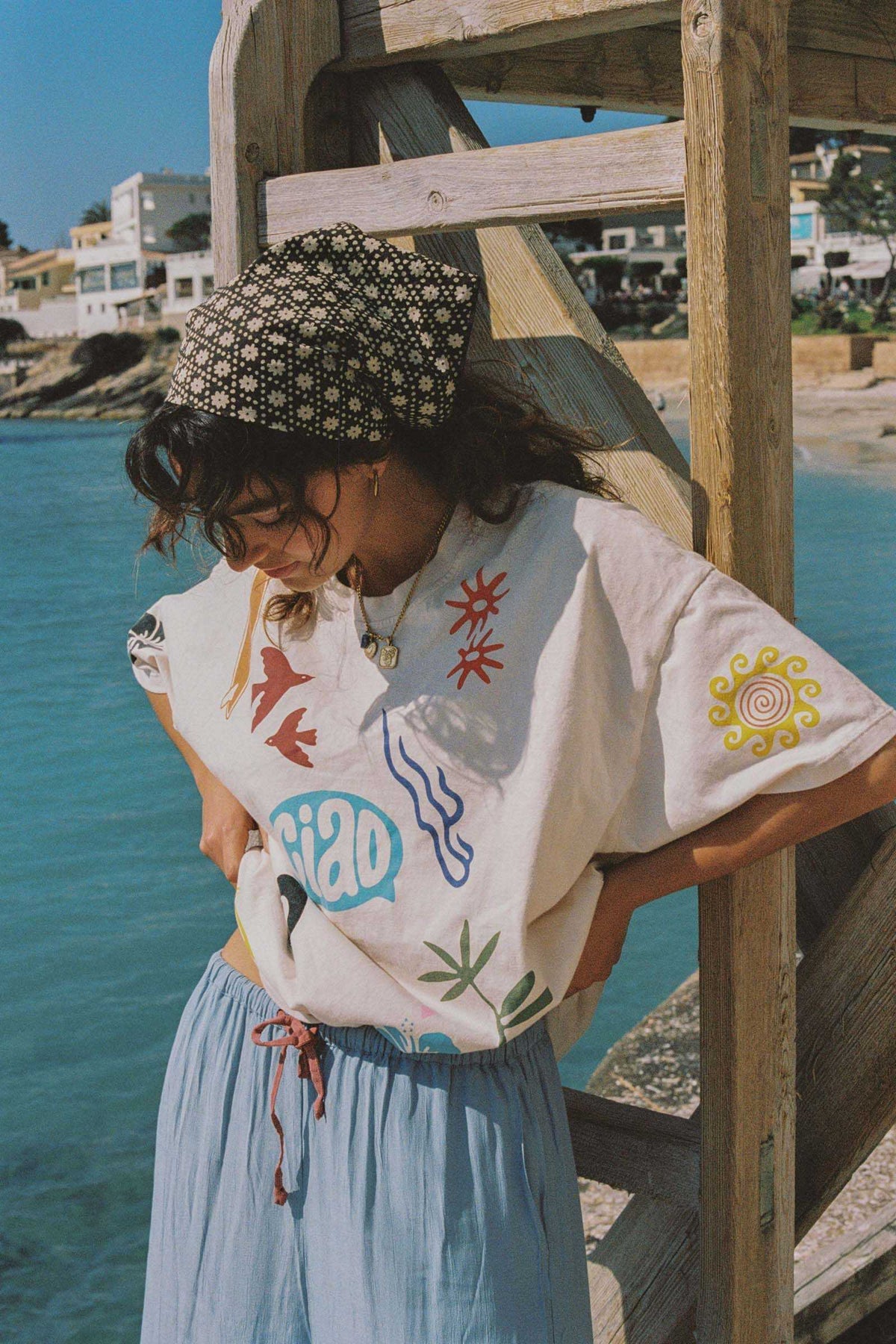 Ciao Ciao Vacation Sticker Core Tee