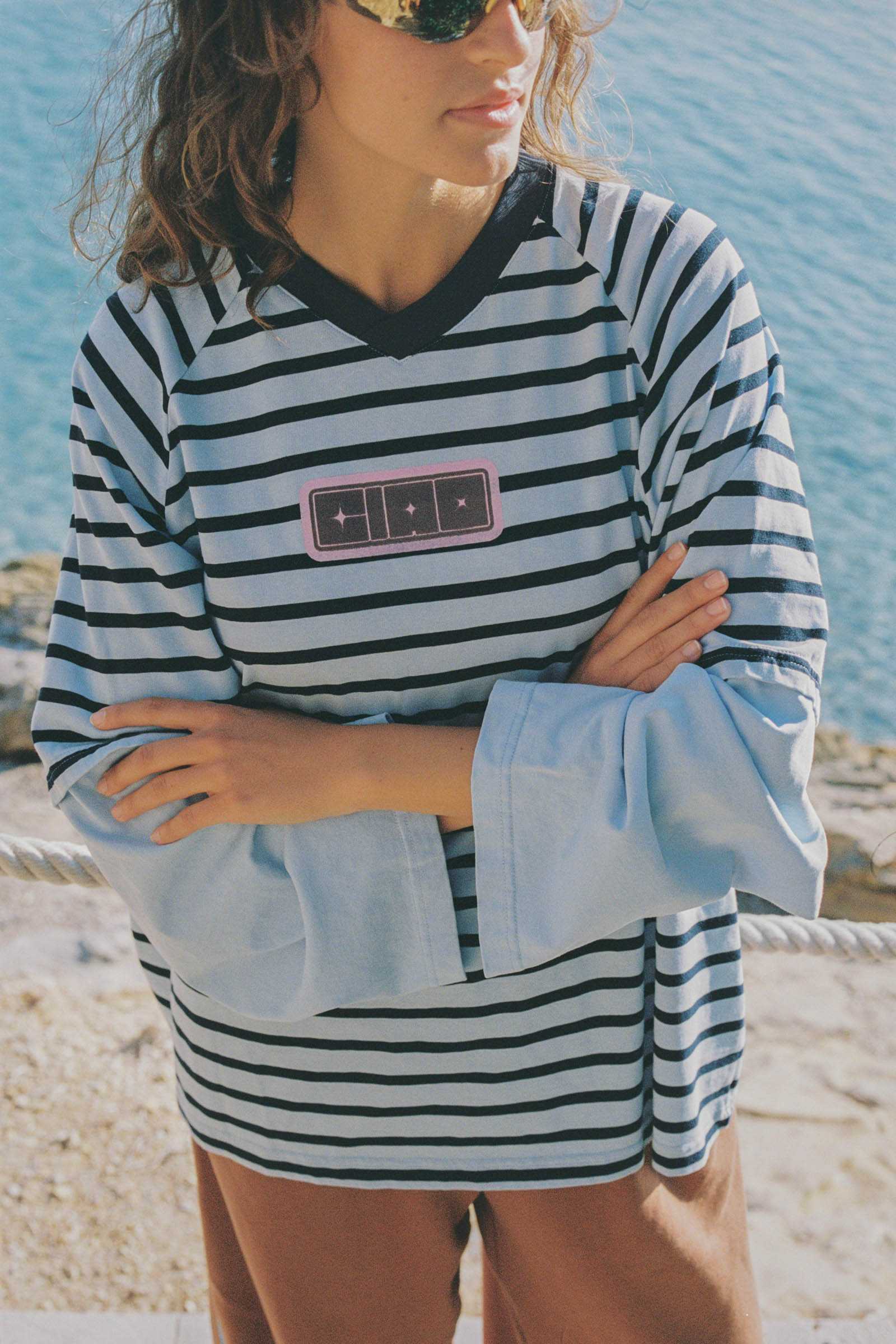 Ciao Ciao Vacation Double Trouble Long Sleeve Tee