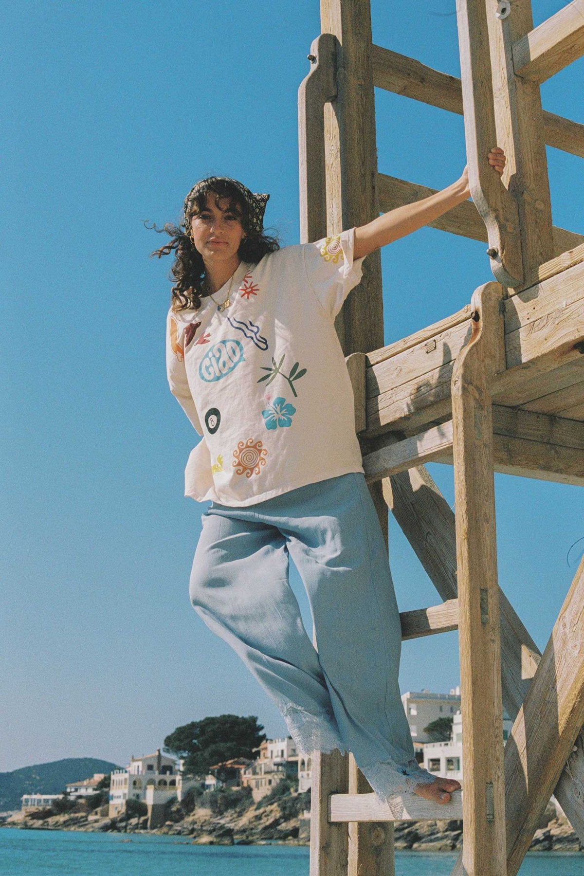 Ciao Ciao Vacation Sticker Core Tee