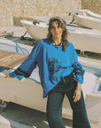 Ciao Ciao Vacation Blue Hibiscus Speedway Tee