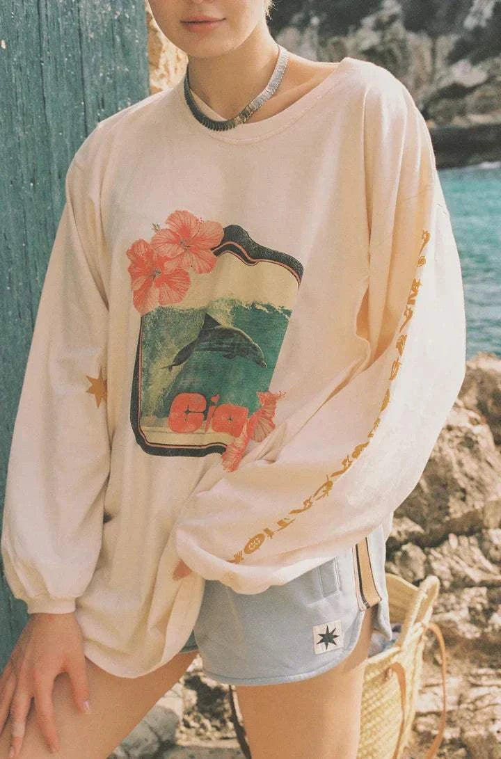 Ciao Ciao Vacation Dolphine Tee