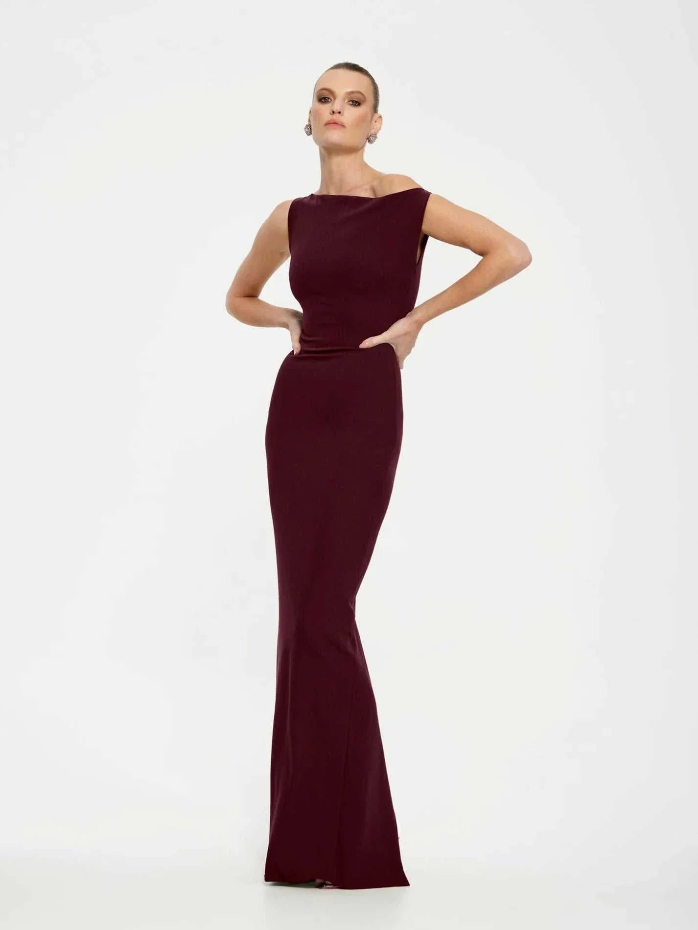 Effie Kats Inaya Gown Wine