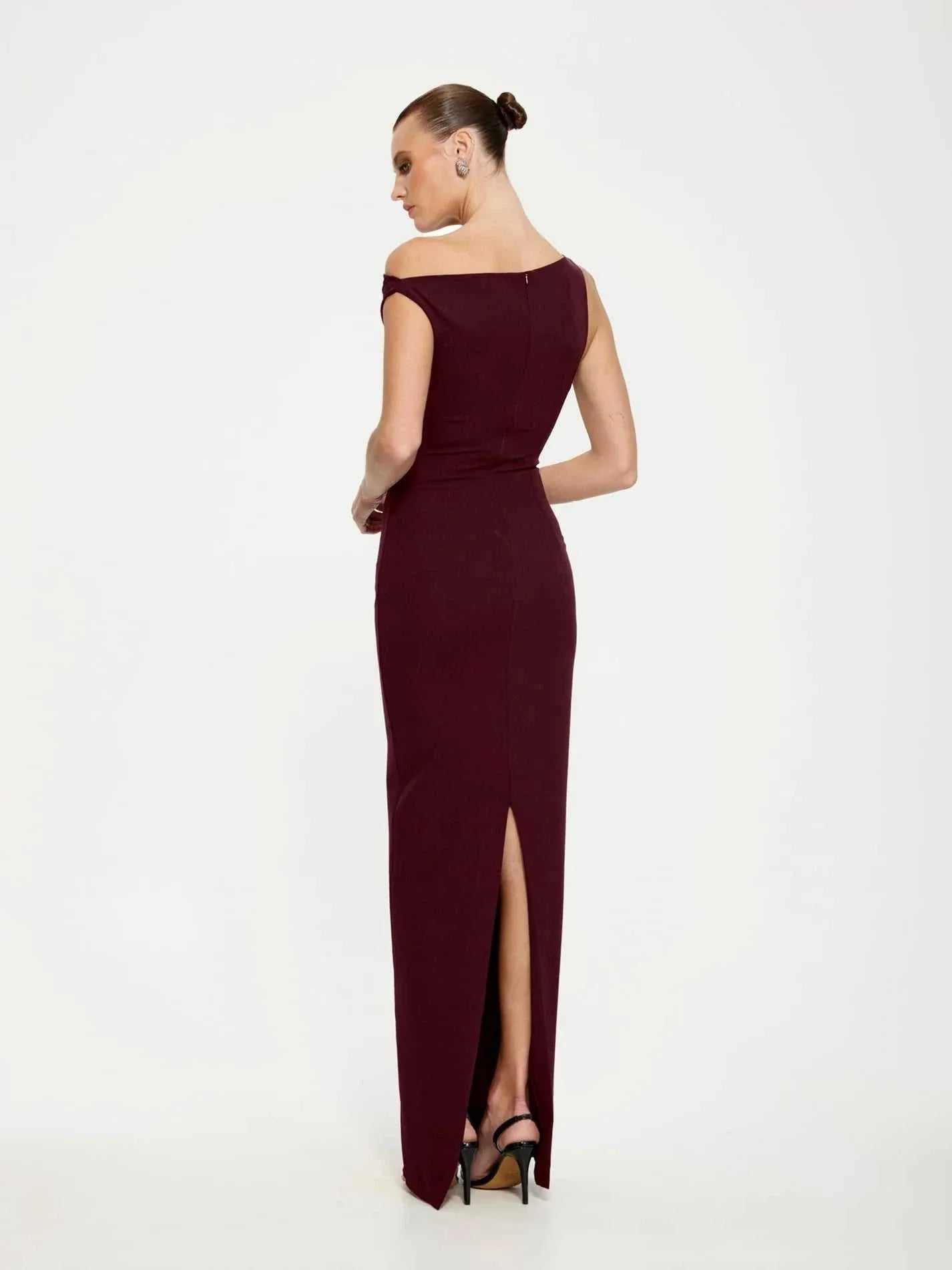 Effie Kats Inaya Gown Wine