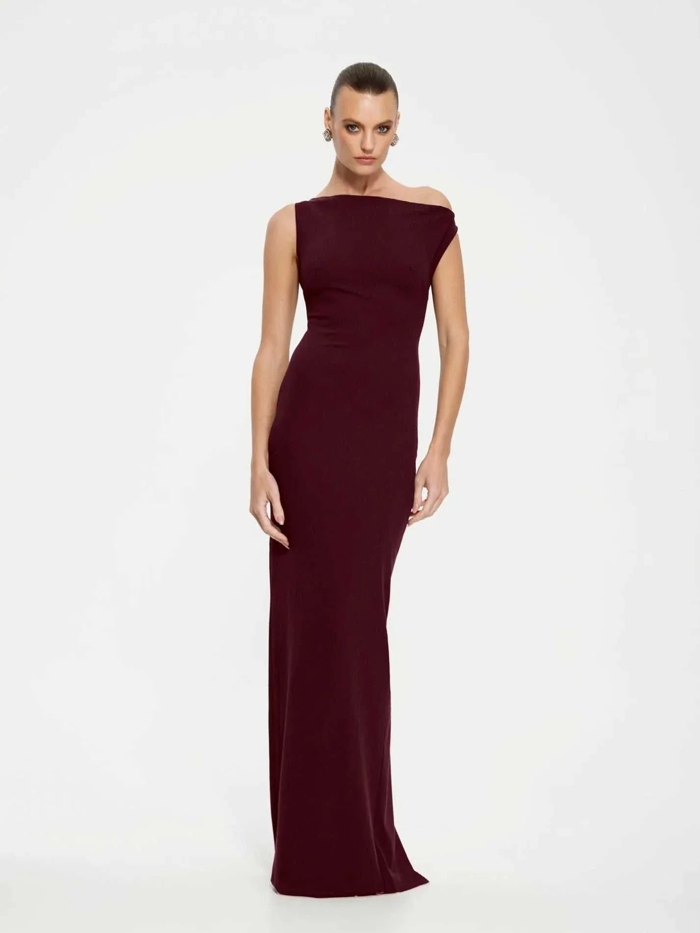 Effie Kats Inaya Gown Wine