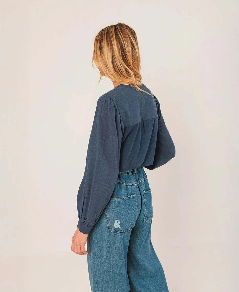 Indi and Cold Camisa Shirt 809 Indigo