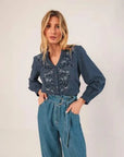 Indi and Cold Camisa Shirt 809 Indigo