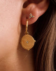 Murkani Small Hoop Earrings Gold