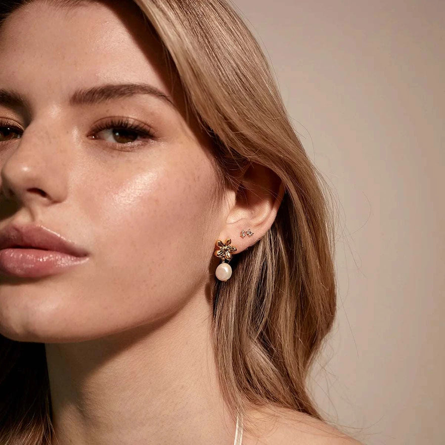 Deen Belinda Earings Gold