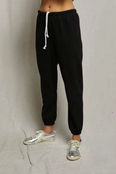 Perfectwhitetee Johnny French Terry Easy Sweatpant Black