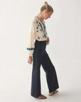 Maison Hotel Lina Blouse Caribe Blue.