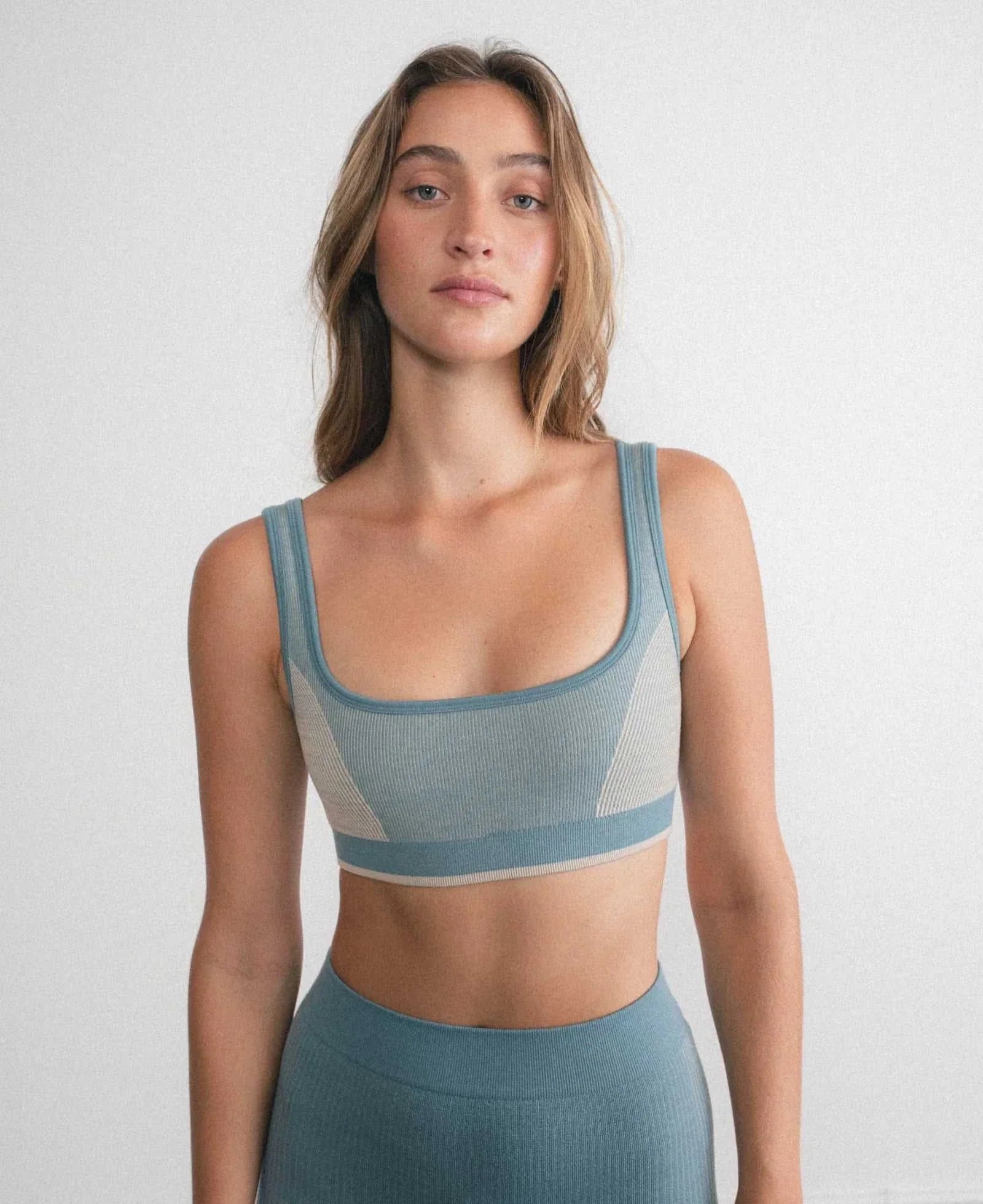 Nagnata Classic Wool Bralet Frost  