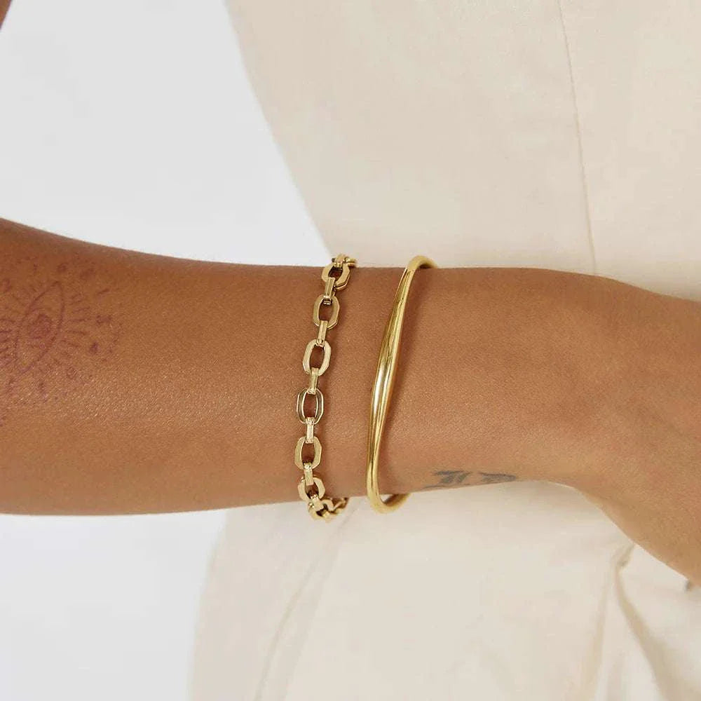 Arms of Eve Madison Cuff Bracelet Gold