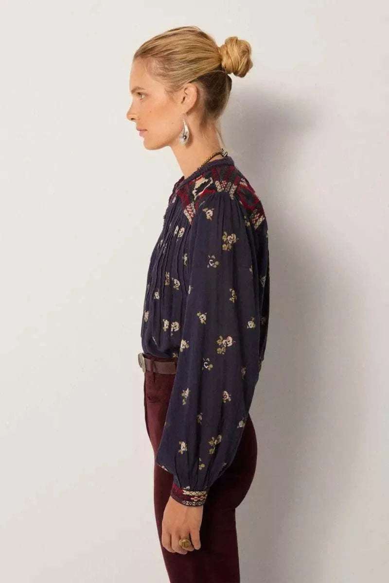 Maison Hotel Milla Blouse Marino
