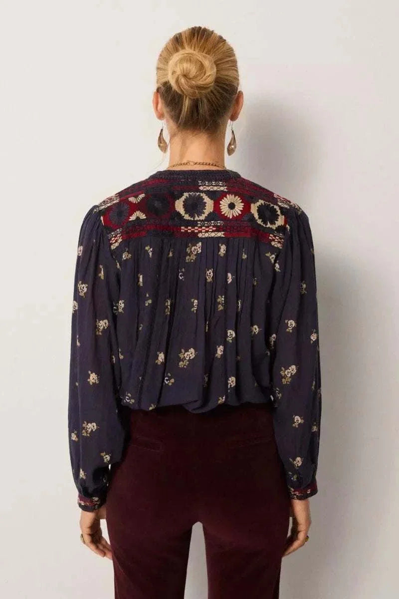 Maison Hotel Milla Blouse Marino