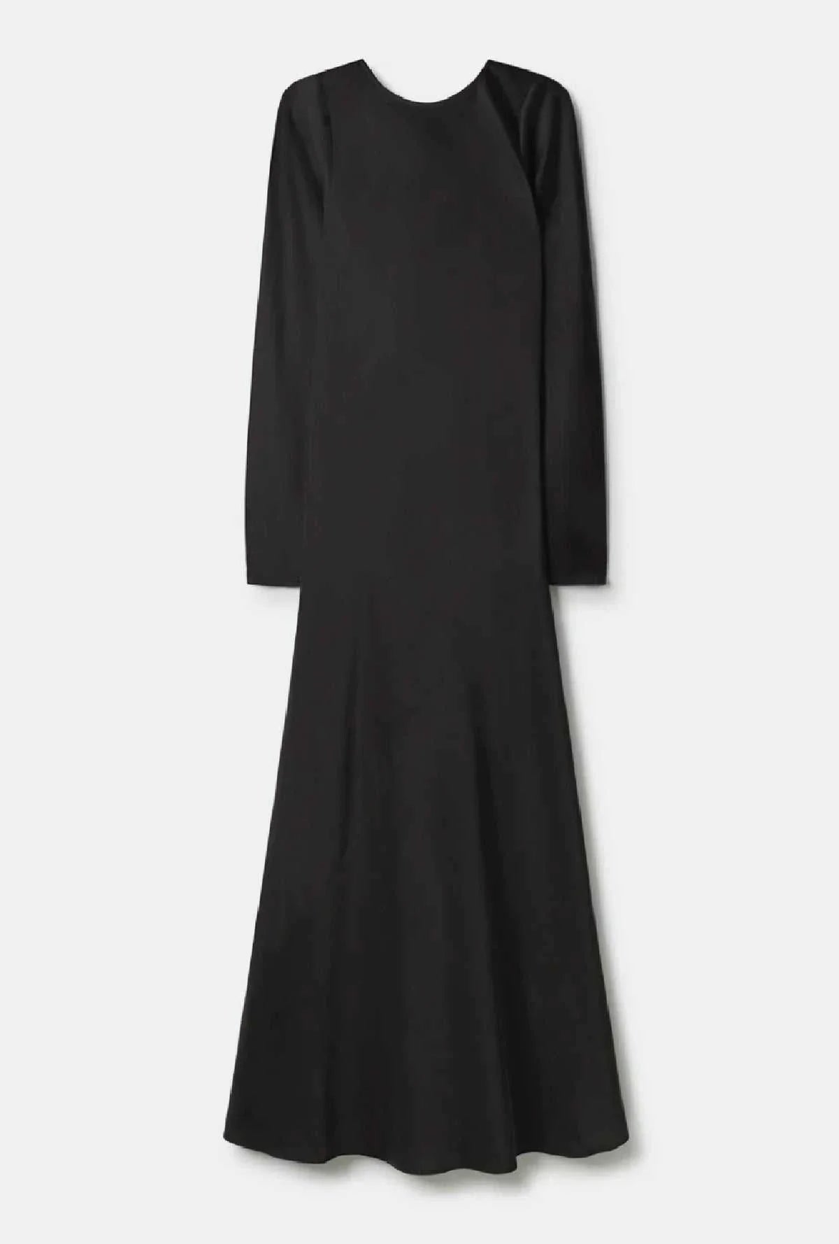 Silk Laundry Sienna Dress Black