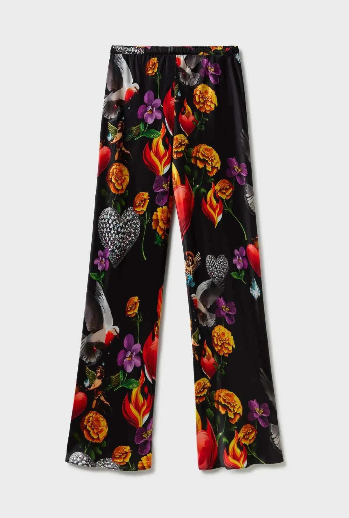 Silk Laundry Bias Cut Pants Dearly Beloved Black