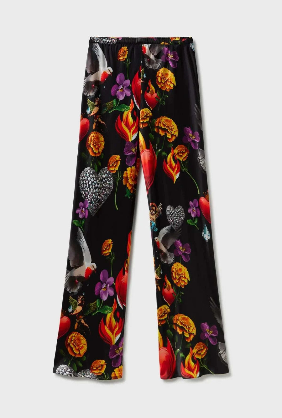 Silk Laundry Bias Cut Pants Dearly Beloved Black