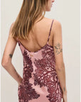 Silk Laundry 1996 Dress Pressed Coral