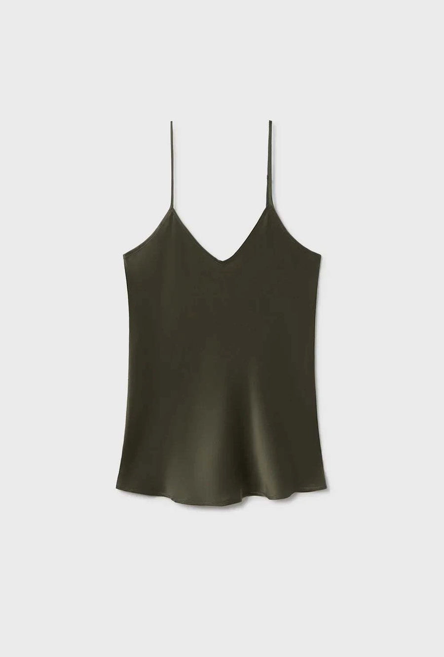 Silk Laundry Bias Cut Cami Pine