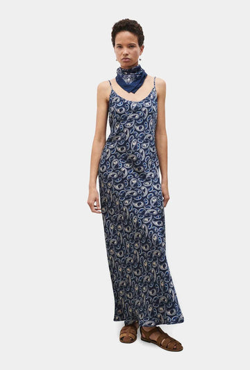 Silk Laundry 1996 Dress Hounds Paisley