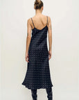 Silk Laundry 90s Slip Dress Polka Dot