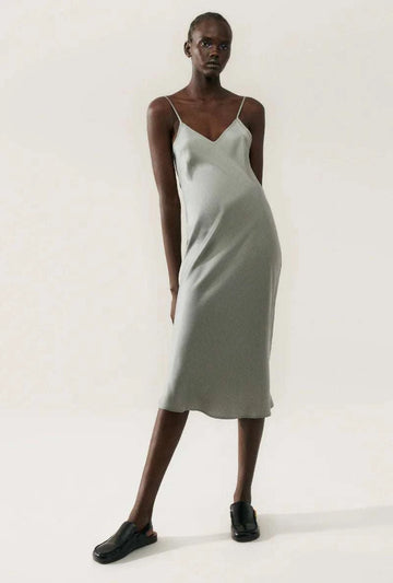Slik Laundry 90s Slip Dress Moon