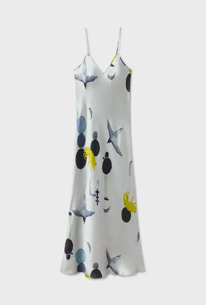 Silk Laundry 90s Slip Dress Protection