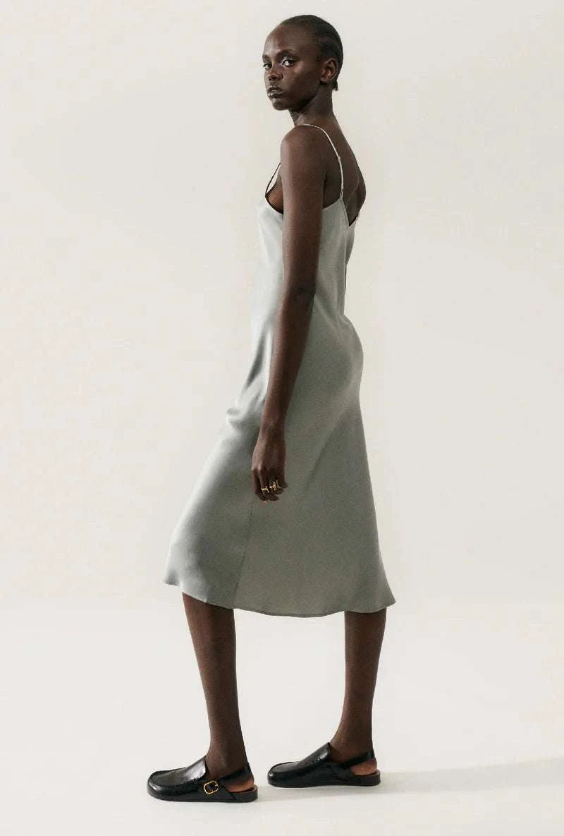 Slik Laundry 90s Slip Dress Moon