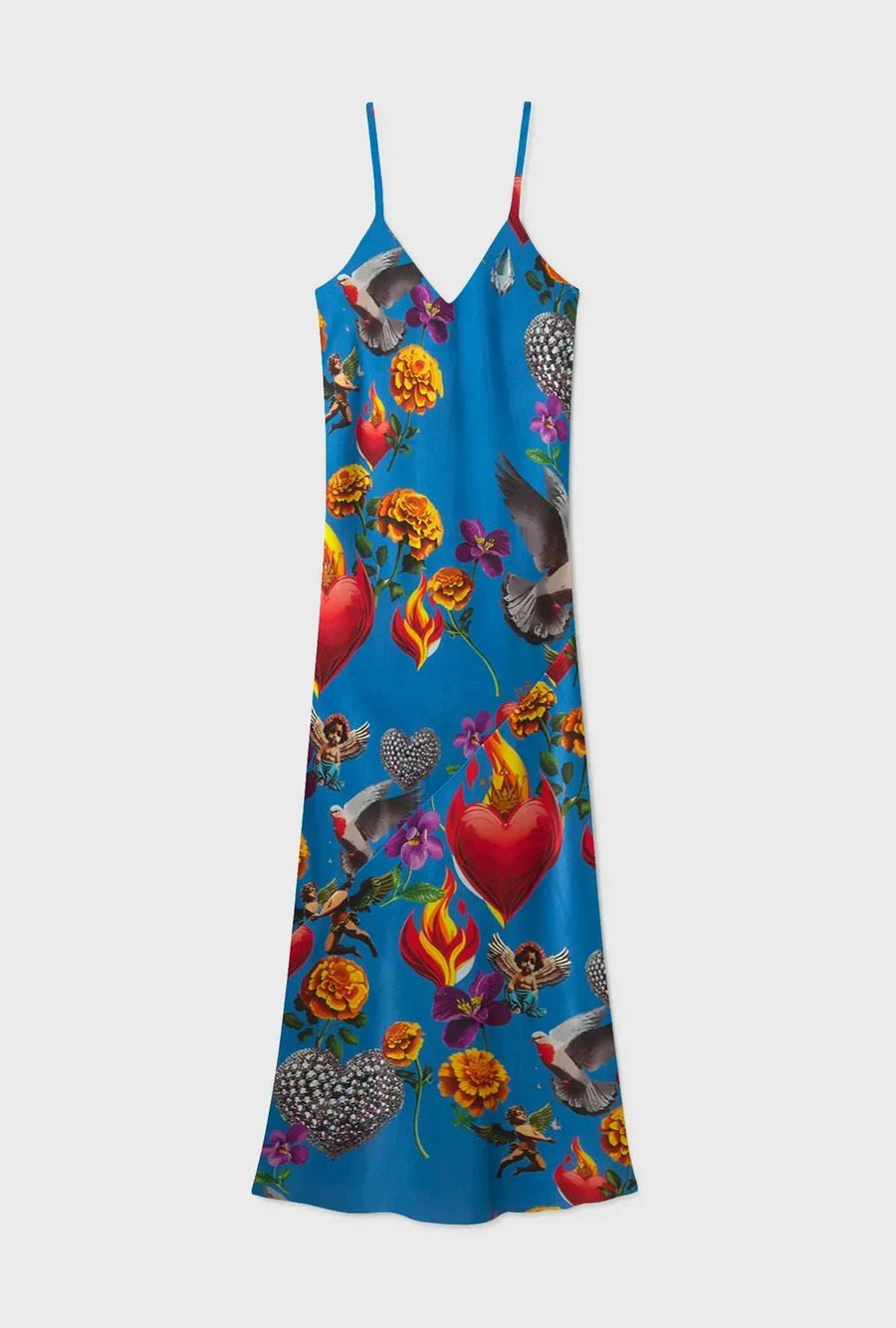 Silk Laundry 90s Slip Dress Dearly Beloved Mirage