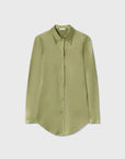Silk Laundry Bias Cut Shirt Sage
