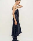 Silk Laundry 90s Slip Dress Polka Dot